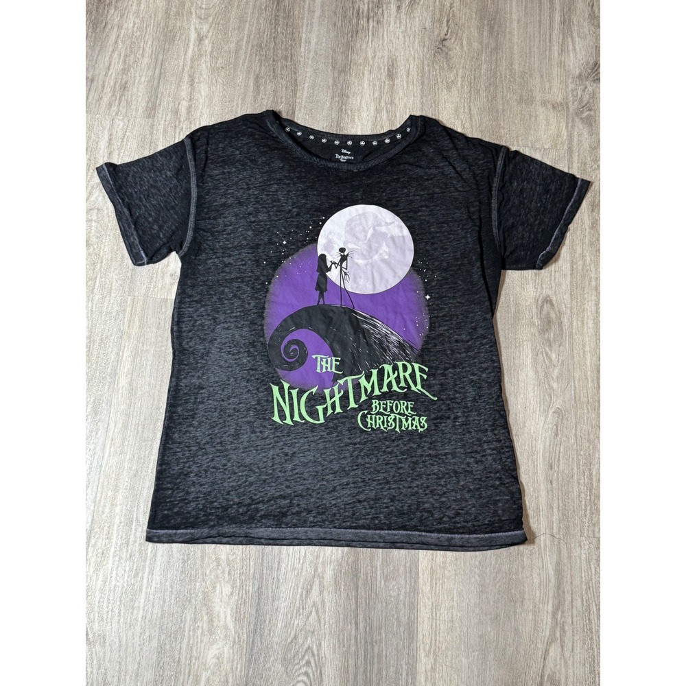 Disney Nightmare Before‎ Christmas T Shirt Womens M Jack Skellington Tee